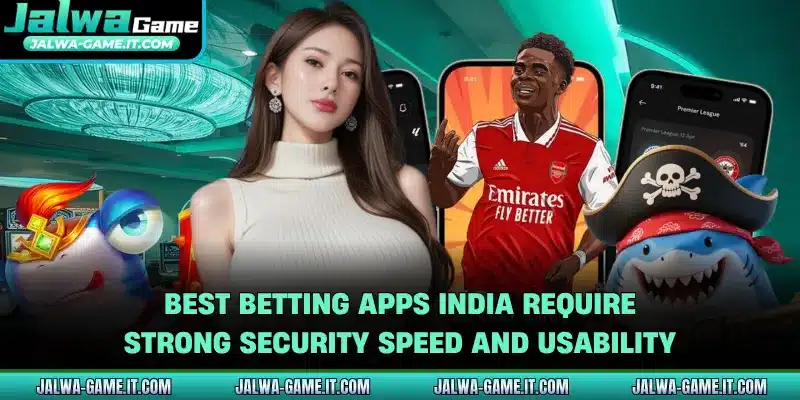 Best betting apps India require strong security speed and usability
