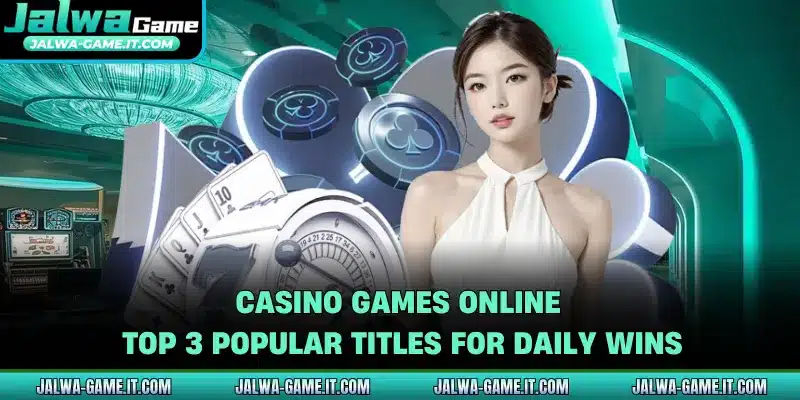 Casino Games Online - Top 3 Popular Titles For Daily Wins