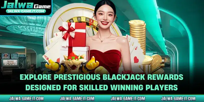 Explore prestigious Blackjack rewards designed for skilled winning players