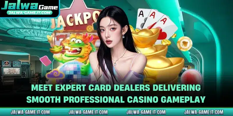 Meet expert card dealers delivering smooth professional casino gameplay