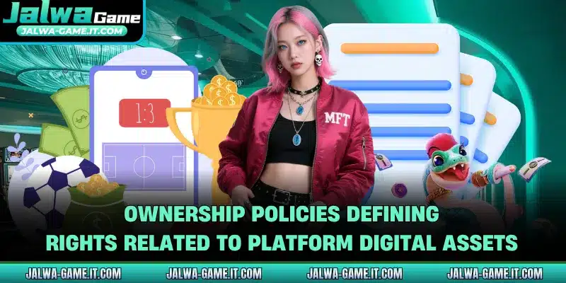 Ownership policies defining rights related to platform digital assets
