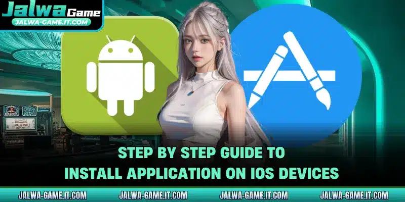 Step by step guide to install application on iOS devices