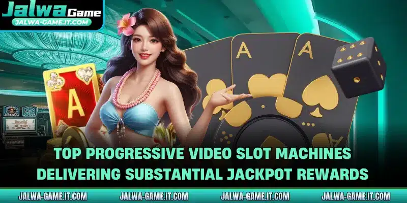 Top progressive video slot machines delivering substantial jackpot rewards